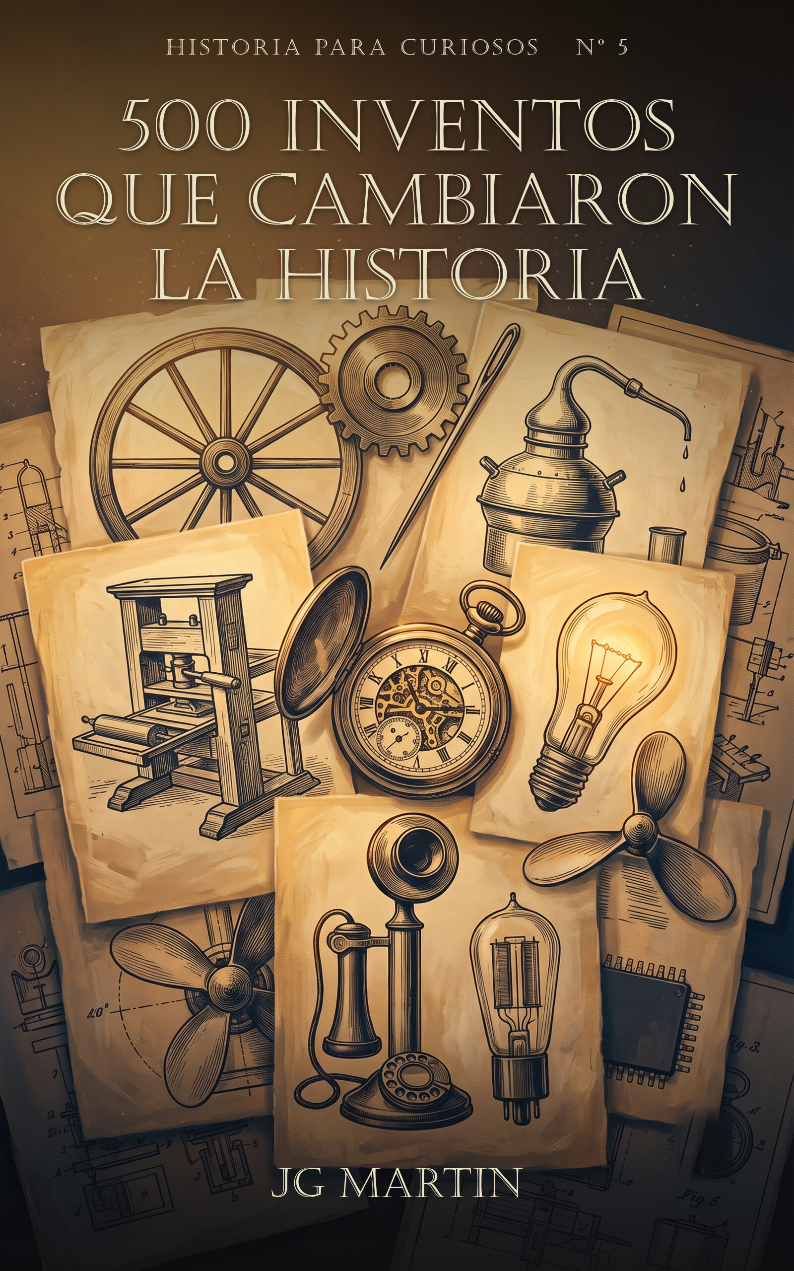 Portada de 500 Inventos que cambiaron la Historia