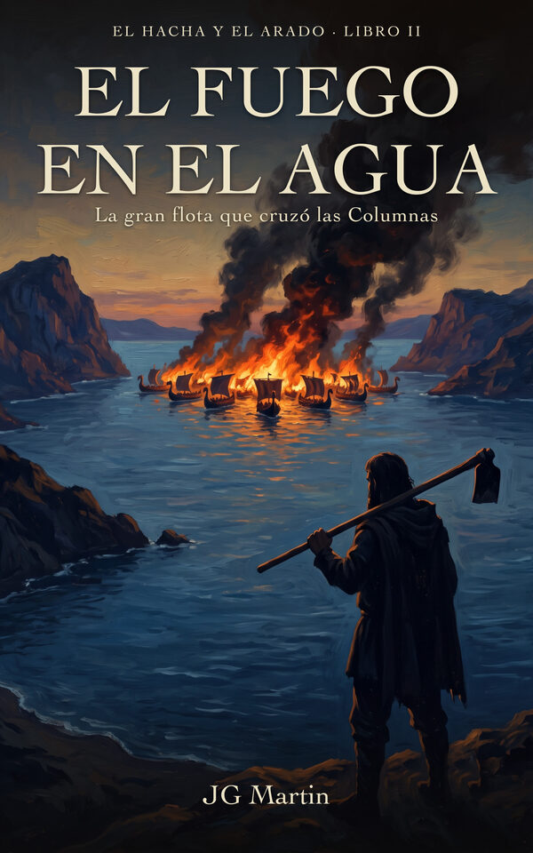 Portada de El fuego en el agua