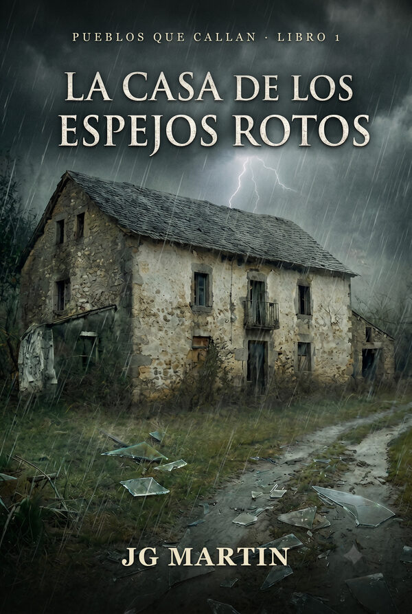 Portada de La casa de los espejos rotos